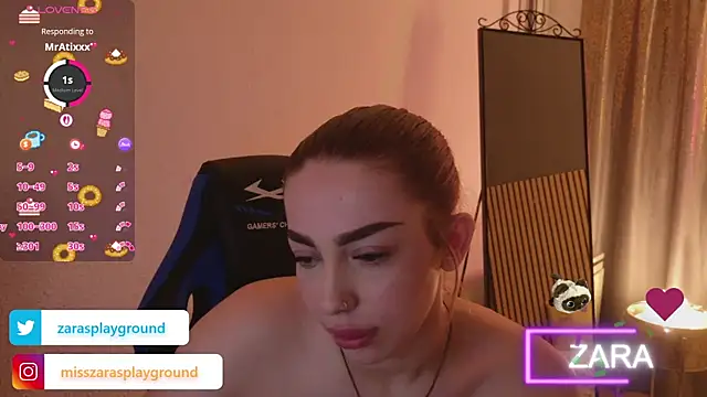 ZarasPlayground is live now